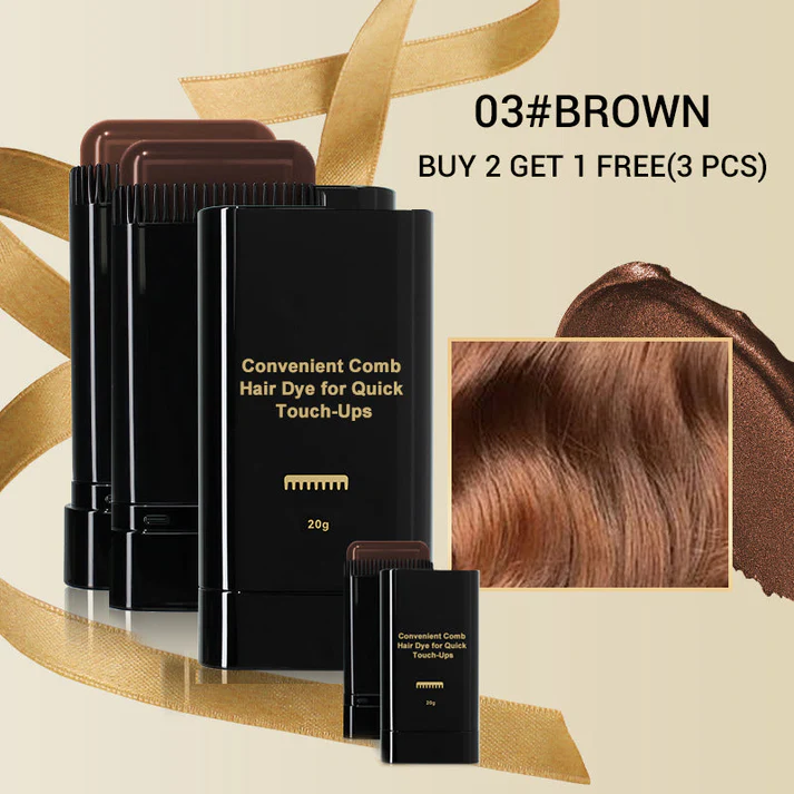 Safe and Convenient Comb Hair Dye