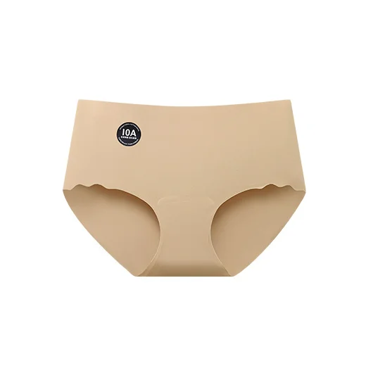 10A antibacterial milk skin nude silk bottom crotch underwear