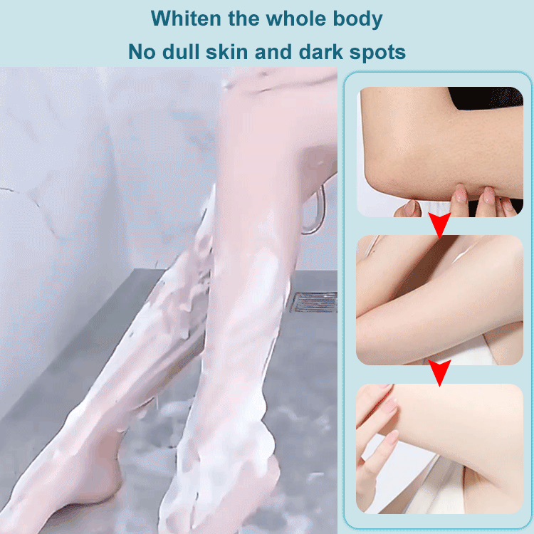 whole body whitening body wash