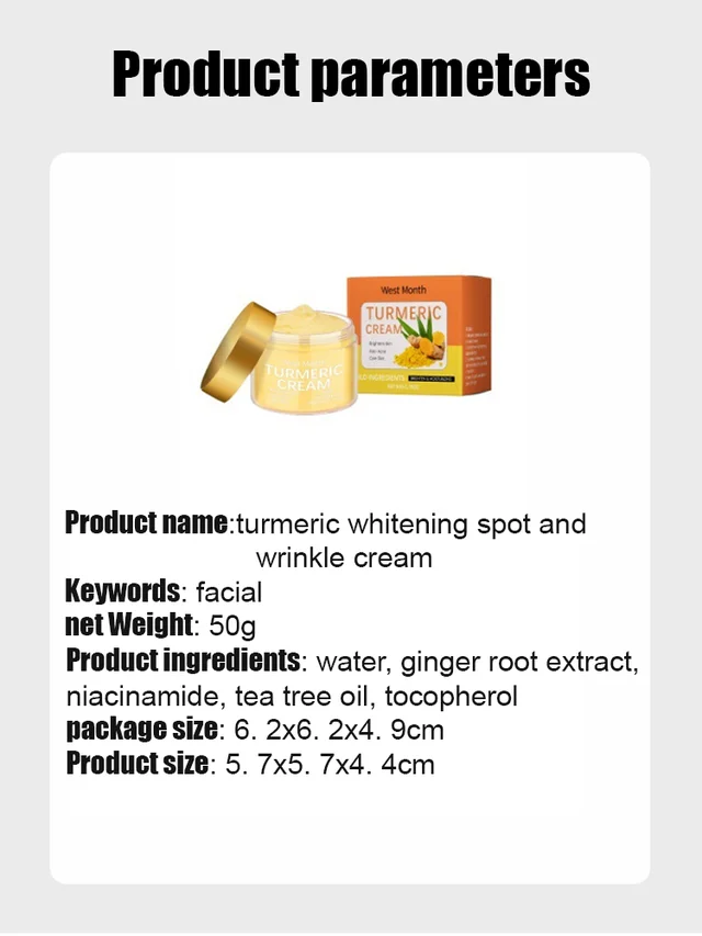 Turmeric Moisturizing Cream
