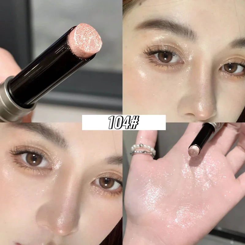 Fine Glitter Soft Jelly Clay Highlighting Stick