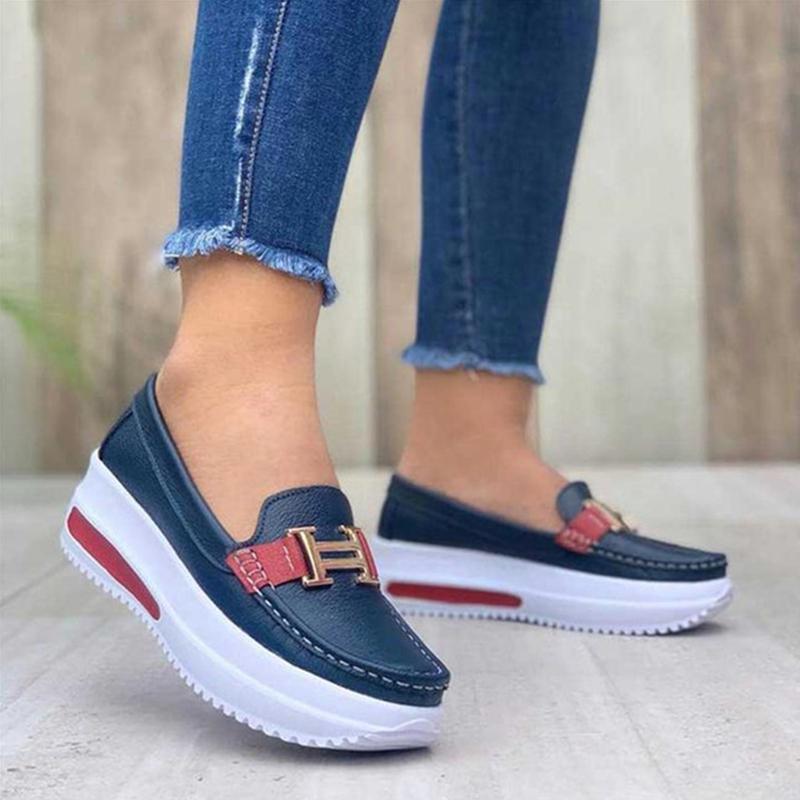 2022 spring new thick soled comfortable sports womens shoes