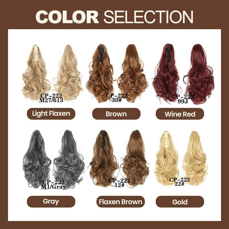 Naturally High Ponytail Hair Clip