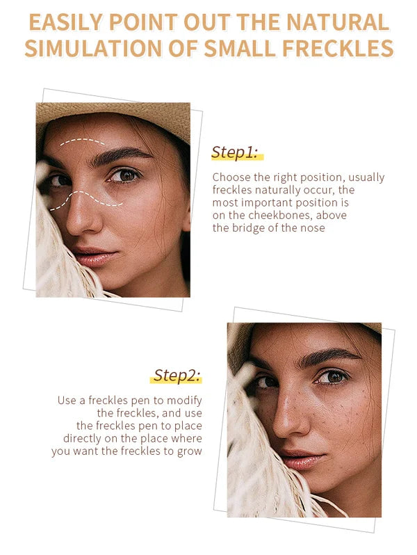 🔥Buy 2 Get 1 Free🎁-Natural Lifelike Freckle Makeup Pen