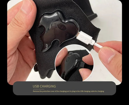 LED Flashlight Gloves - Practical Durable Fingerless Gloves