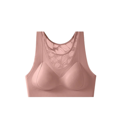 Push-up Shockproof Adjustable Lace Bra