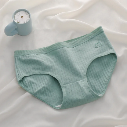 Simple Comfortable Antibacterial Briefs for Women