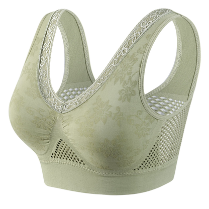 Pure Cotton Buttonless Comfy Lifting Shaping Bra