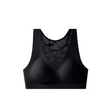 Push-up Shockproof Adjustable Lace Bra
