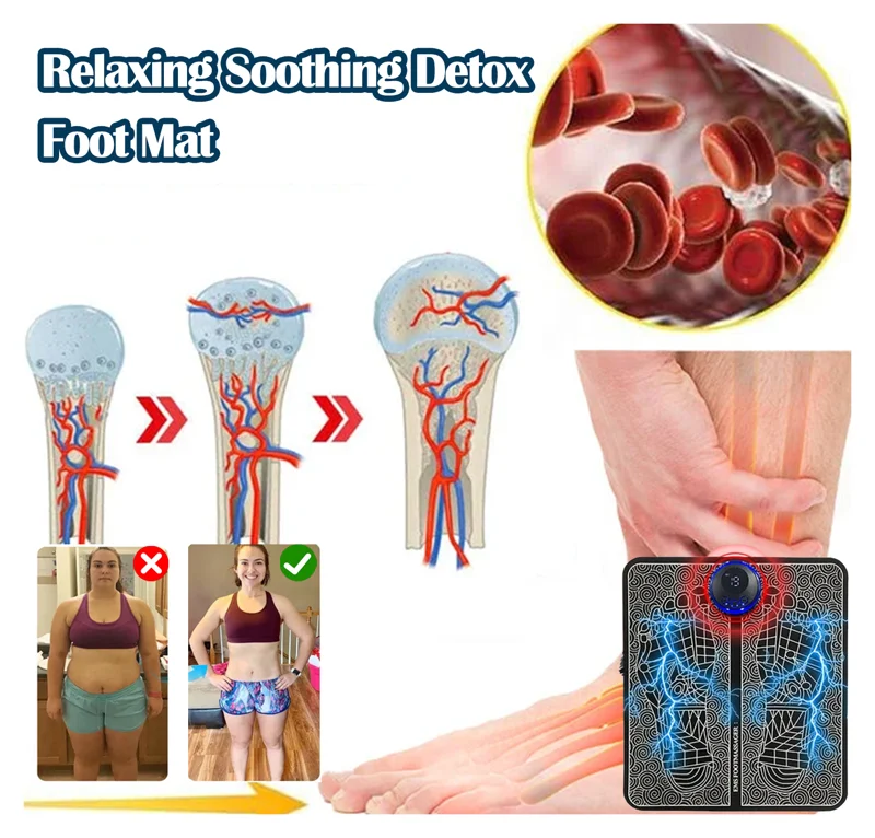 💥2024 Experts Recommend Product -Relaxing Soothing Detox Foot Mat
