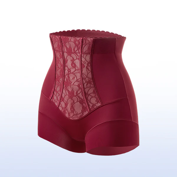 Shapewear bodysuit with high waist