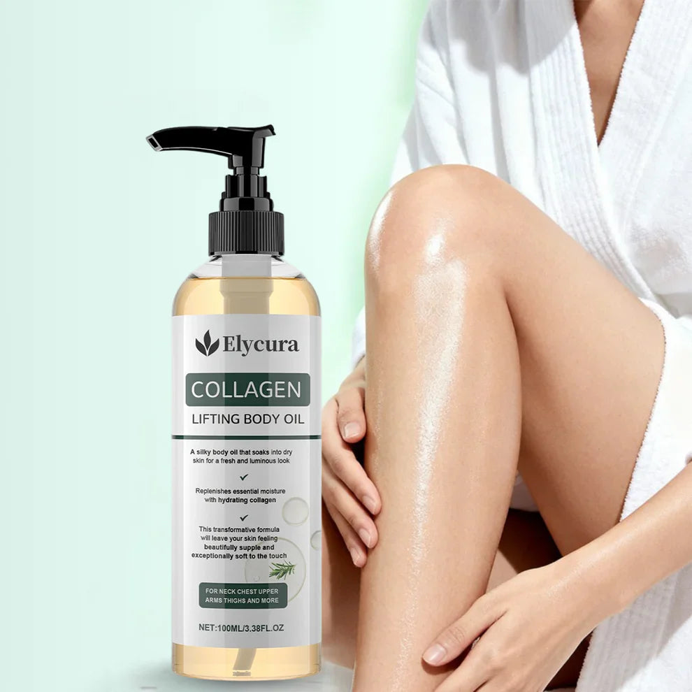 Elycura™ Collagen Oil | Tightens and lifts sagging skin by 98% within 24 hours