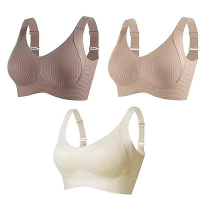 🔥Women's Ribbed Adjustable Wireless Bra