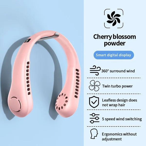 🎁Last Day Promotion SAVE 49% - 2023 New Portable Neck Fan(Buy 3 Free Shipping)