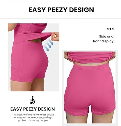 The Ultimate Tummy Control Backless Active Dress