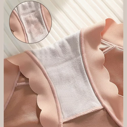 🔥PAY1 GET 3(3PACKS)⏰ PREMIUM SATIN ANTIBACTERIAL ICE SILK MOISTURE-ABSORBING PANTIES