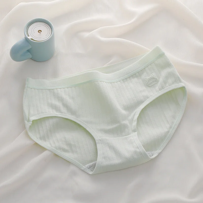 Simple Comfortable Antibacterial Briefs for Women