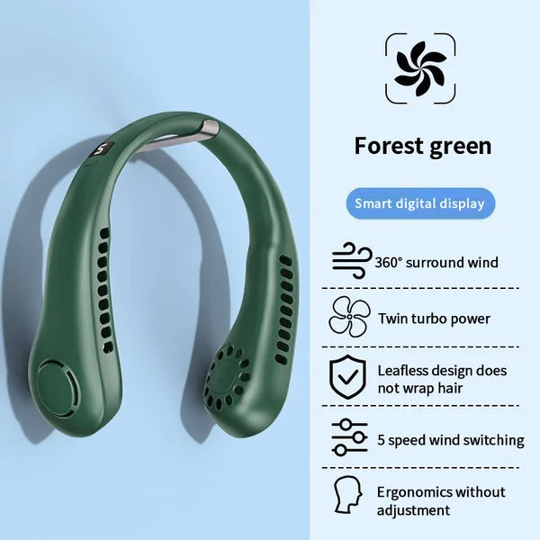 🎁Last Day Promotion SAVE 49% - 2023 New Portable Neck Fan(Buy 3 Free Shipping)