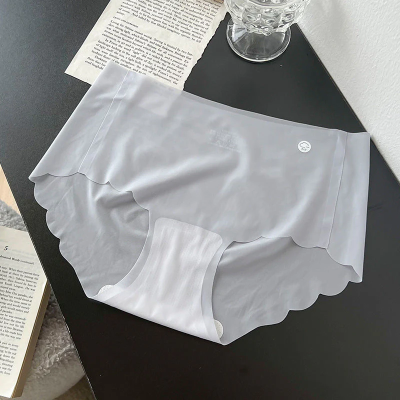 Womens Ice Silk No Trace Panties