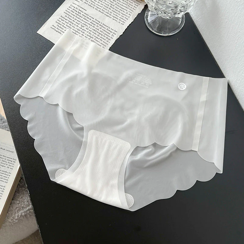 Womens Ice Silk No Trace Panties