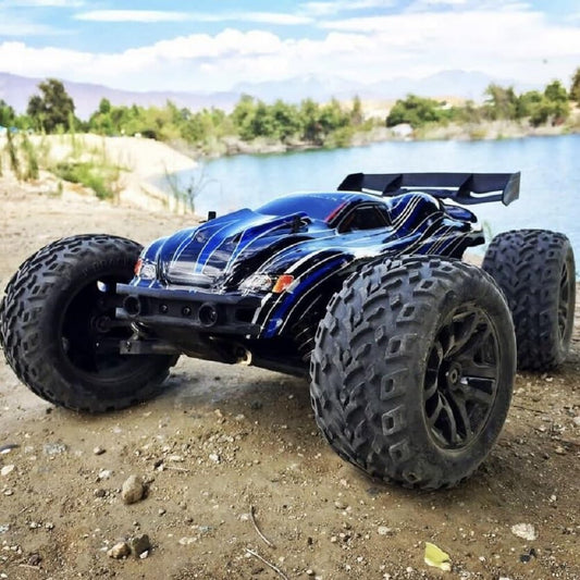 1/10 4WD Remote Control Car Truck RTR 80km/h with 120A ESC 3670 2500KV Brushless Waterproof Motor Wheelie Function