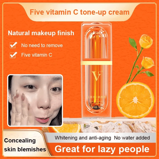 🎁2025 Hot Sale🎁Five vitamin C tone up cream