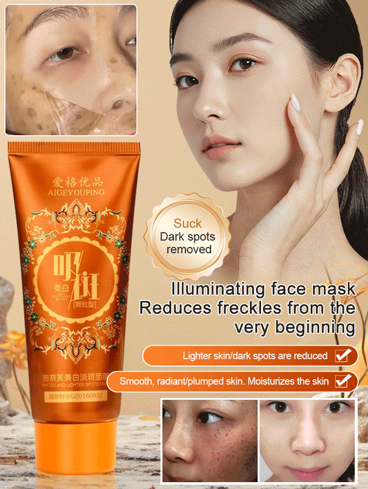 Brightening and Whitening Spot-Removing Face Mask