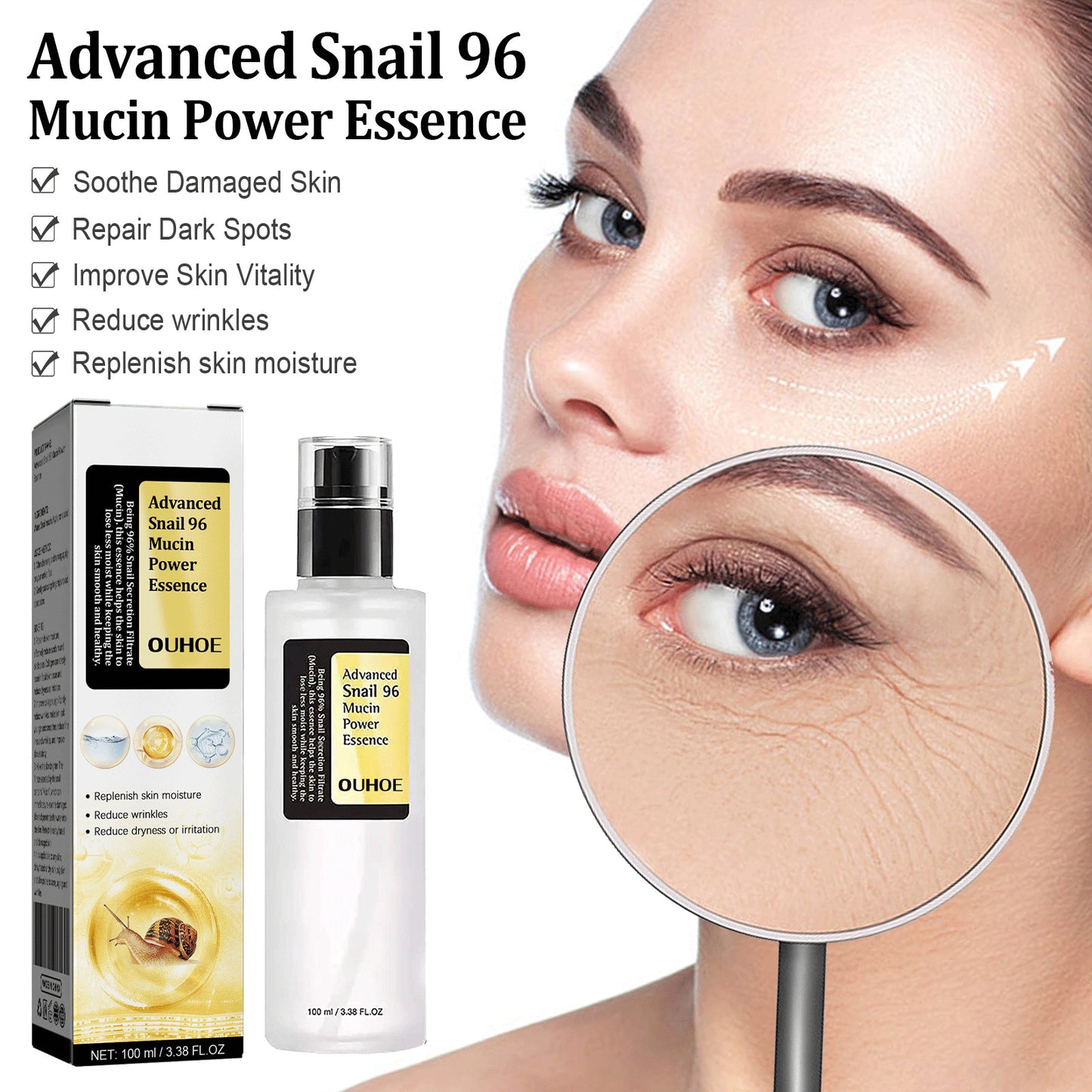 Snail 96 Serum Essence + Snail 92 Multi-Effect Cream