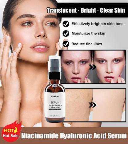 Nicotinamide and Hyaluronic Acid Serum