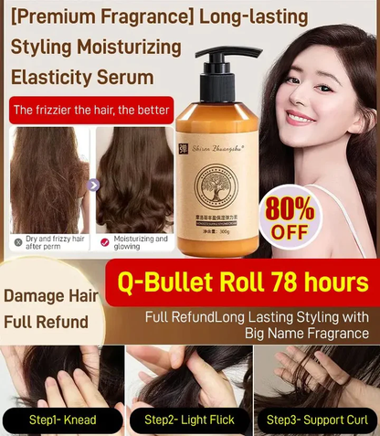 LONG-LASTING STYLING MOROCCAN VOLUME MOISTURIZING ELASTICITY