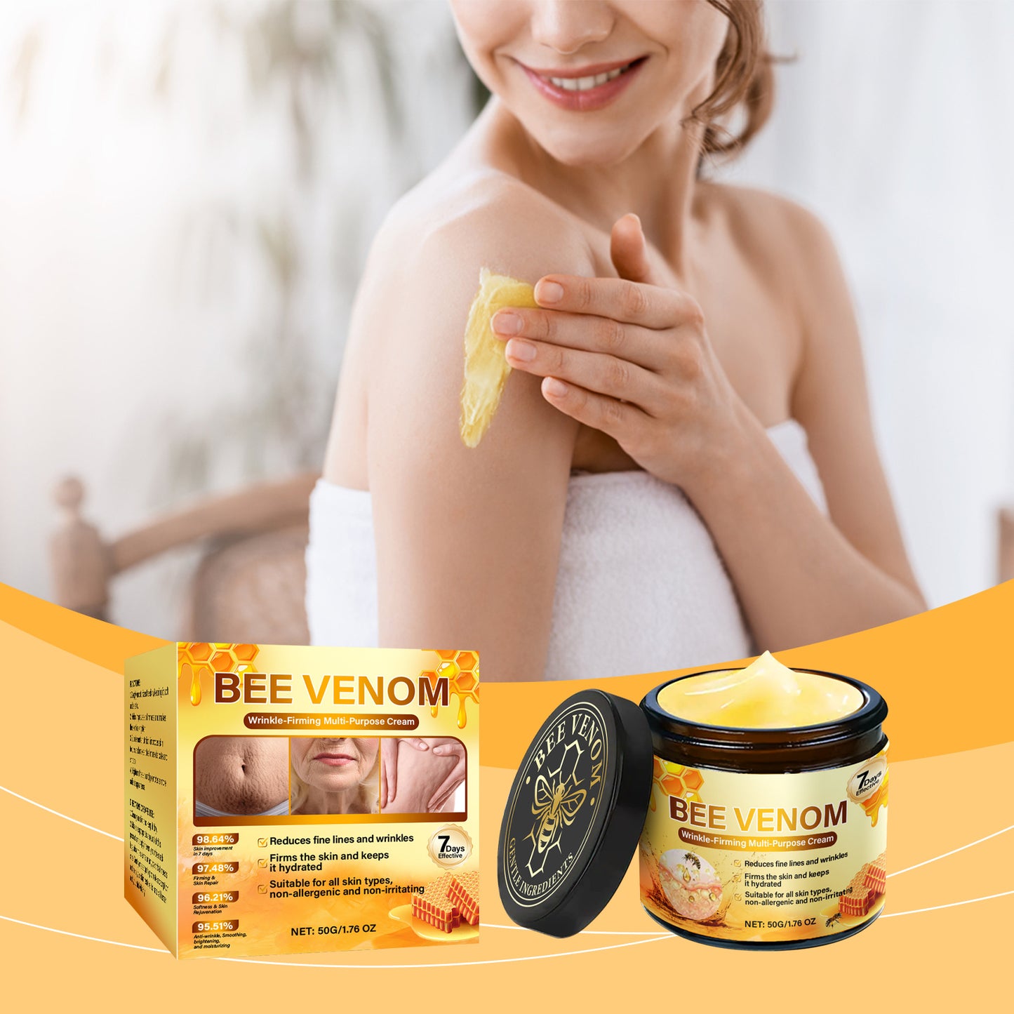 💥BUY 1 GET 1 FREE💥Bee Venom Firming Anti-Wrinkle Cream