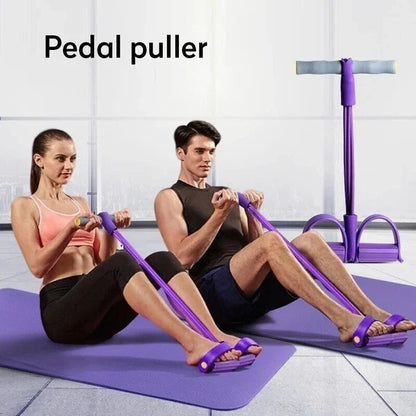 🔥Blowout Sale-49% OFF🔥32 Fitness Resistance Bands-4 Tube Pedal Ankle Puller (Buy 2 Free Shipping)