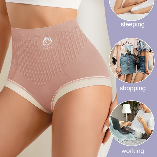 Womens High Waist Seamless Panties