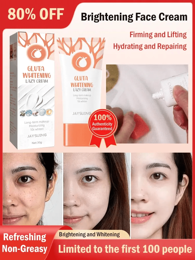 GLUTA WHITENING LAZY CREAM