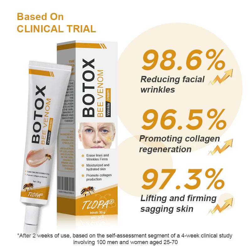 👨‍⚕️ Made and Shipped from US✅  Botox Bee Venom Wrinkle Removal Cream- LAST DAY 80% OFF