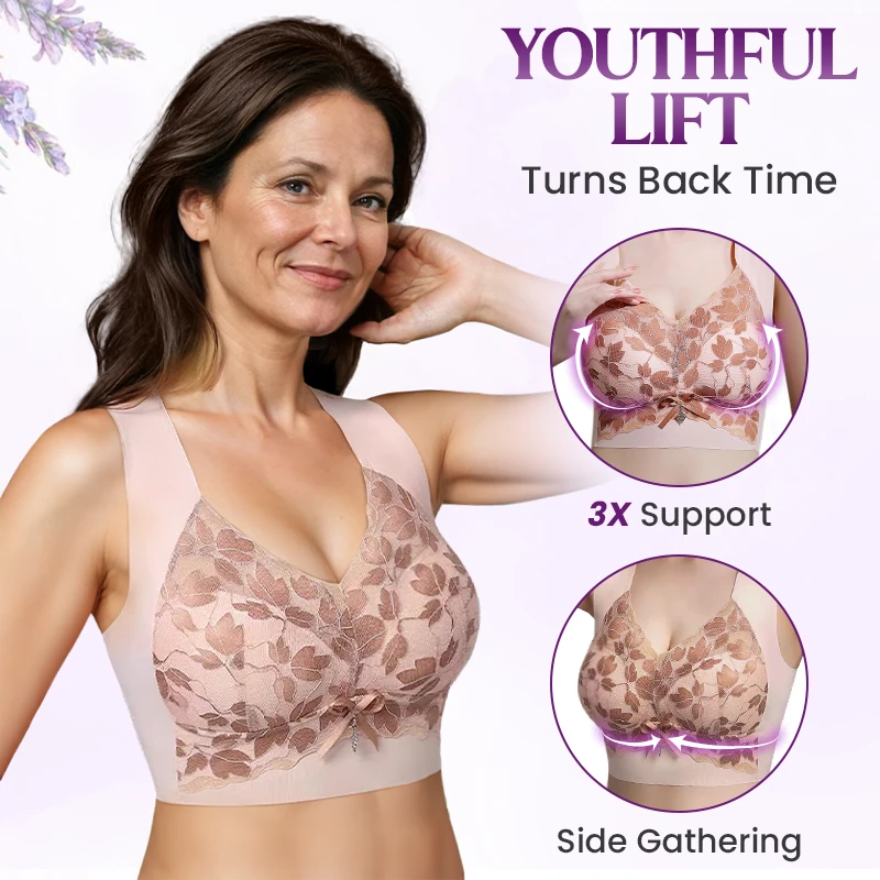 Versatile Comfy Lift Flex Lacy Bra Top