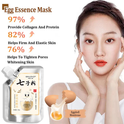 💥Daily Sales of 4000+🔥 2024 New seven seeds powder eggshell mask