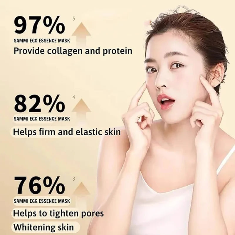 💥Daily Sales of 4000+🔥 2024 New seven seeds powder eggshell mask