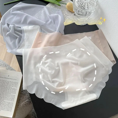 Womens Ice Silk No Trace Panties