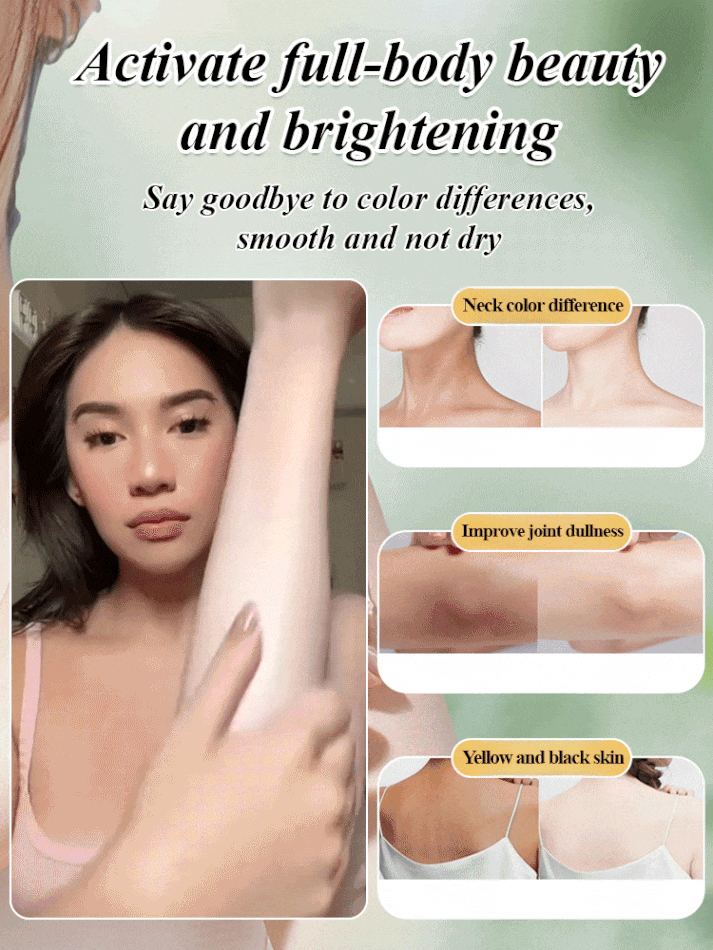 A touch of cold white skin moisturizing and brightening body sunscreen