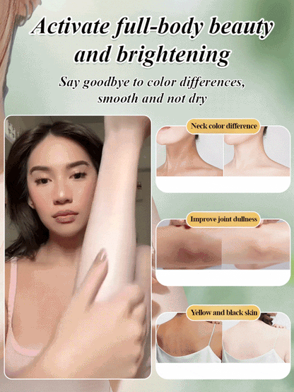 A touch of cold white skin moisturizing and brightening body sunscreen