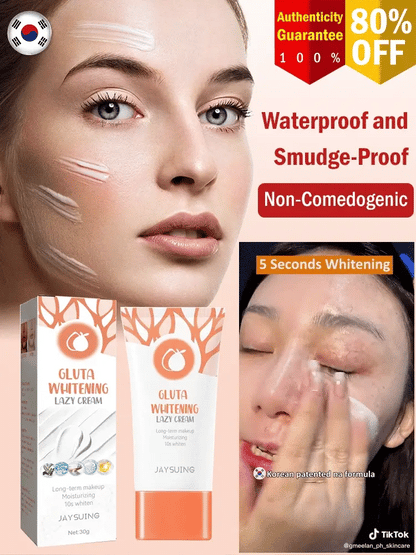 GLUTA WHITENING LAZY CREAM