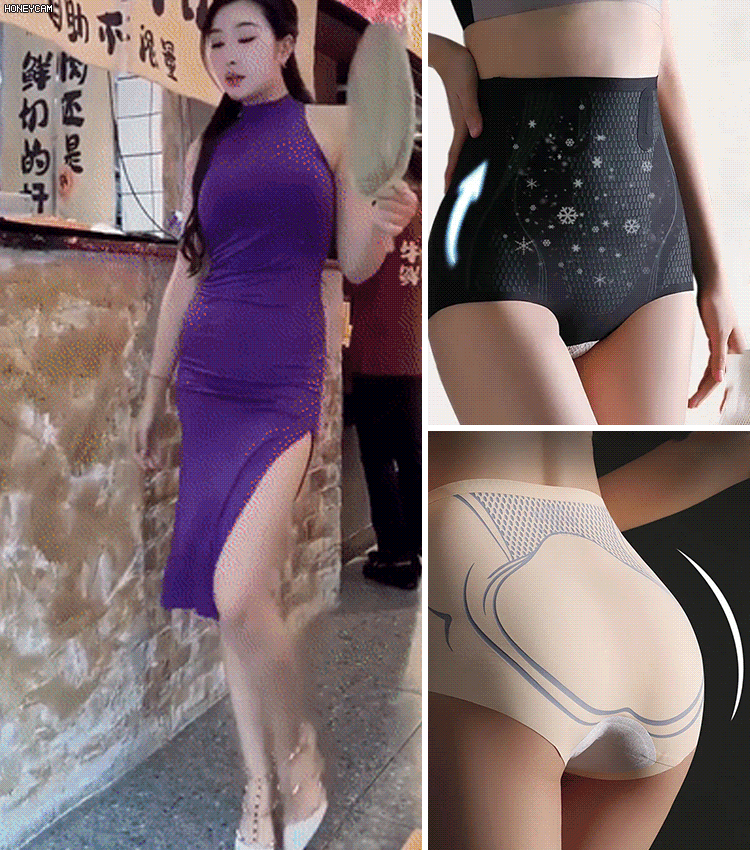 Liquid High Waist Hip Lifting Tummy Tucking Panties