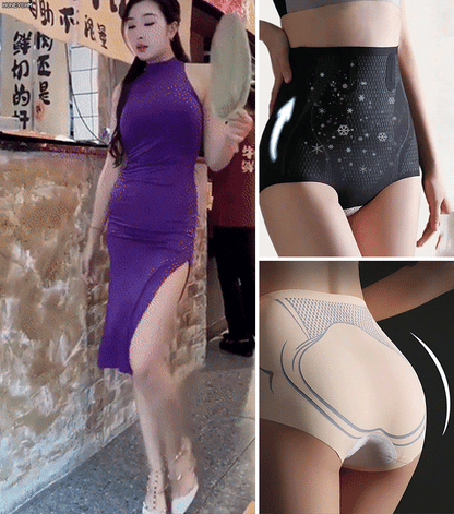 Liquid High Waist Hip Lifting Tummy Tucking Panties