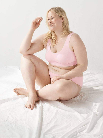 ULTRA COMFORT SEAMLESS SHAPING WIREFREE SUPPORT BRA PLUS SIZES S 6XL