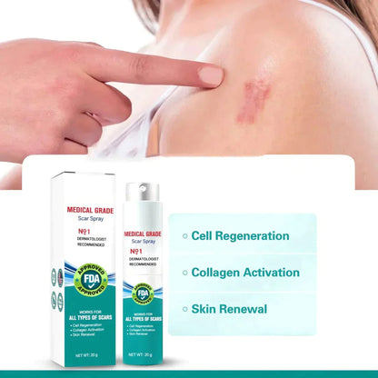 ⚡️LOVILDS™ Advanced Scar Spray For All Types of Scars - For example Acne Scars, Surgical Scars and Stretch Marks