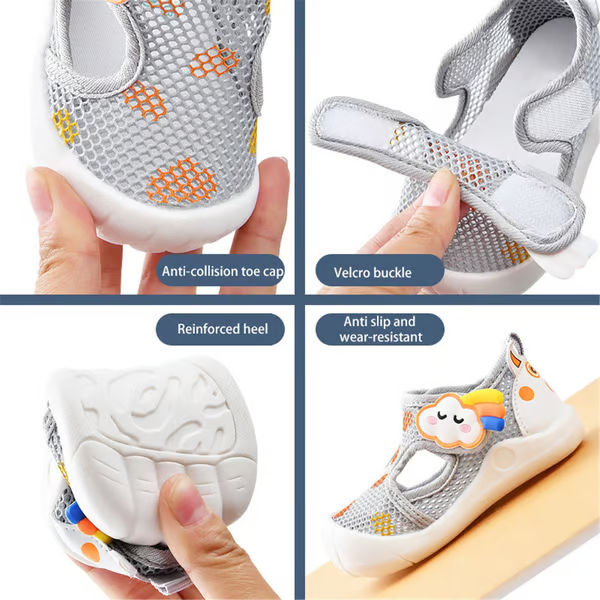 Non-Slip Baby Breathable Shoes for Spring And Summer