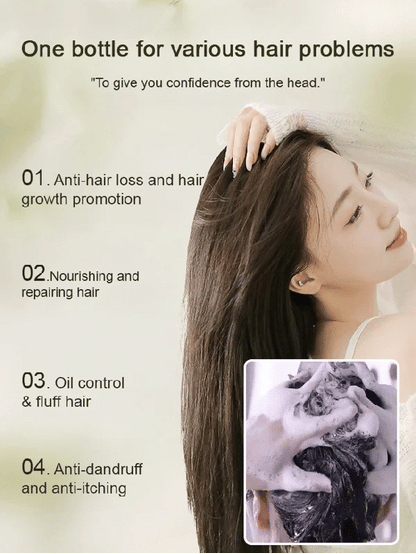 ✨Last Day Promotion🎁Hot Sale Ginger Plant Extract Anti-Hair Loss Hair Shampoo