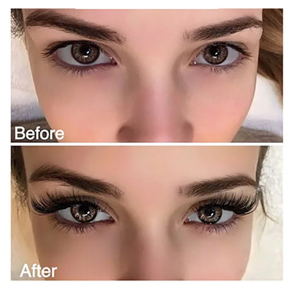 Mascara for 4D liquid eyelash extensions
