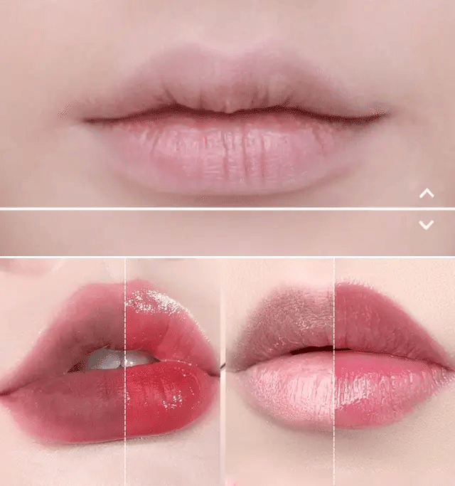 MOISTURIZING COLOR CHANGING DUAL-COLOR LIP MASK